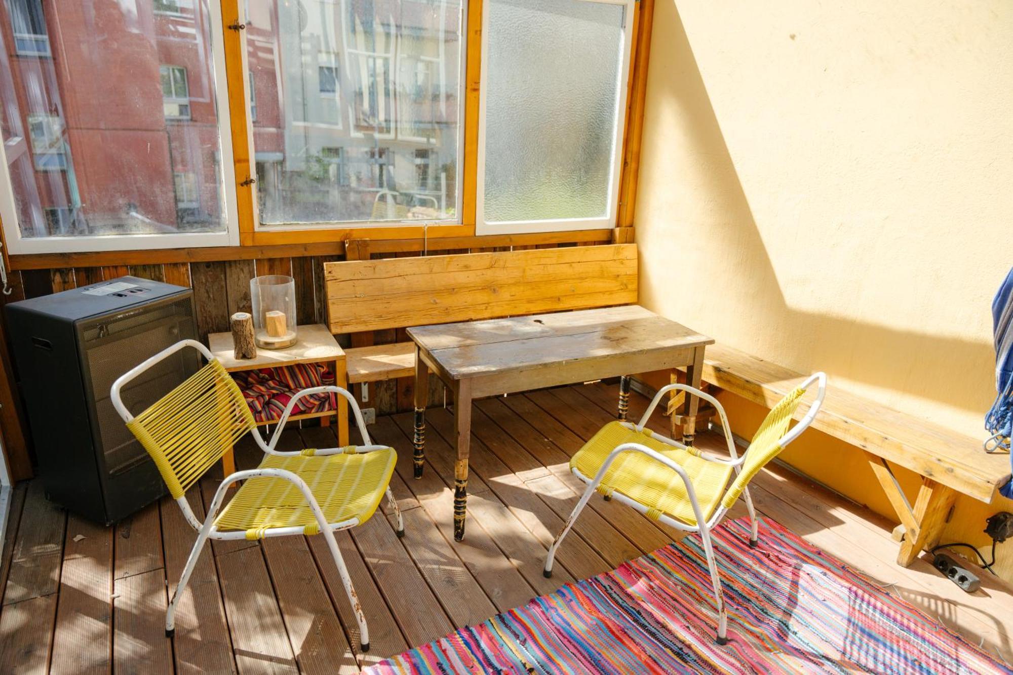 The Upholstery Tinyhouse Deluxe Eco Chalet Kreativ Citynah Chemnitz Buitenkant foto